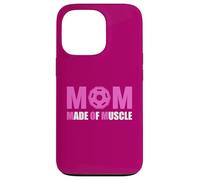 Mom Made of Muscle Funny Gym Mommy Fitness Workout Coque pour iPhone 13 Pro