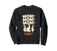 MOM! MOM! MOM! Look! Funny Seagull Humour Sweatshirt