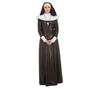 Mom Nun Woman Costume Marron M-L Enfants