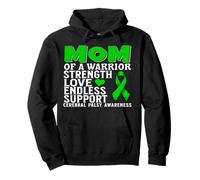Mom of a Warrior Cerebral Palsy Awareness Gifts CP Awareness Sweat à Capuche