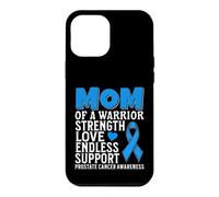Mom of a Warrior Prostate Cancer Awareness Gifts Products Coque pour iPhone 12 Pro Max