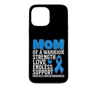 Mom of a Warrior Prostate Cancer Awareness Gifts Products Coque pour iPhone 13 Pro Max