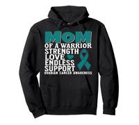 Mom of a Warrior Support Ovarian Cancer Awareness for Women Sweat à Capuche