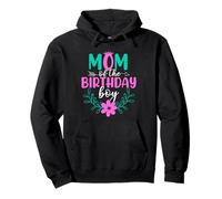 Mom of The Birthday Boy Cute Mom Mothers Day for Mommy Sweat à Capuche