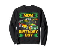 Mom of The Birthday Boy Race Car Party Family Matching Sweatshirt