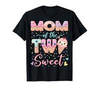 Mom of The Two Sweet Ice Cream Lover 2ème Anniversaire Fille T-Shirt