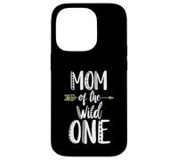 Mom of The Wild One Funny Saying Mother's Day Coque pour iPhone 14 Pro