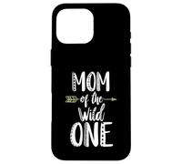 Mom of The Wild One Funny Saying Mother's Day Coque pour iPhone 16 Pro Max