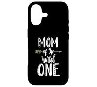 Mom of The Wild One Funny Saying Mother's Day Coque pour iPhone 17