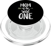 Mom of The Wild One Funny Saying Mother's Day PopSockets PopGrip pour MagSafe