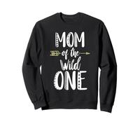 Mom of The Wild One Funny Saying Mother's Day Sweatshirt