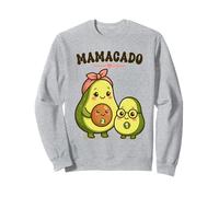 Mom of Two Mamacado Avocado Pregnancy Reveal for Second Baby Sweatshirt