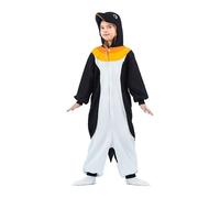 Mom Petit Costume De Pingouin Kigurumi Avec Capuche Et Queue