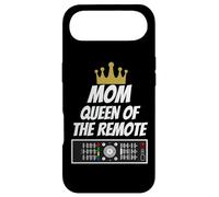 Mom Queen of The Remote - Cadeau pour Maman - Slogan Amusant Coque pour iPhone Air