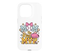 Mom, The Real Most Valuable Person, Funny Baseball Coque pour iPhone 15 Pro