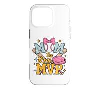 Mom, The Real Most Valuable Person, Funny Baseball Coque pour iPhone 16 Pro