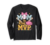 Mom, The Real Most Valuable Person, Funny Baseball Manche Longue