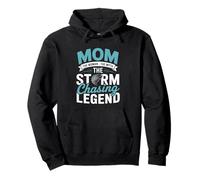 Mom The Storm Chaser Legend Meteorology Storm Chasing Sweat à Capuche