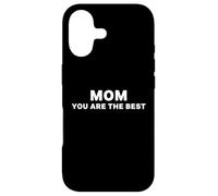 Mom You are The Best in White Vintage Style Police Coque pour iPhone 17