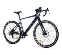 Moma bikes E GRAVEL 28 PRO , Equipped Full Shimano, 8 vitesses , Freins à disques TEKTRO Gris G