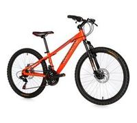 moma bikes Vélo VTT Enfant, GTT24, Aluminium, Shimano 21V, Freins a Disque, Suspension Avant