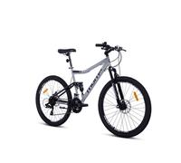 Vélo VTT ROCK 26 FS, SHIMANO 21v, Freins a disques & Full Suspension
