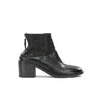 Moma bottines femme noir en cuir - 37.5