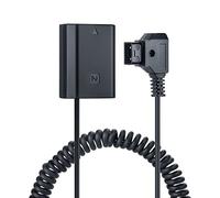 Moman D-Tap vers NP-FZ100 Dummy Câble V-Mount Batterie, Adaptateur d'alimentation Extensible Battery Factice pour Appareil Photo Sony A7III A7RIII A7R4 A7MIII A7M4 A9 A9S A6600