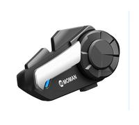 MOMAN H2S Bluetooth Interphone casque de Moto casque bluetooth pour cavalier Moto Interphone casque sans fil réduit le bruit Two people