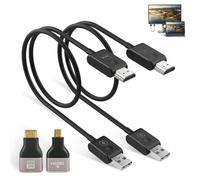 Moman HDMI Sans Fil CS6, 1080P Transmetteur Sans Fil Emetteur et Récepteur Wireless HDMI File Video Projection 50m/164FT 5Ghz pour Vidéo Moniteur Ordinateur HDTV PC Caméra Projecteur