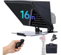 Moman MT16 Kit de téléprompteur Professionnel 40,6 cm Compatible avec iPad/Tablette, prompteur vidéo avec Application de contrôle à Distance par Appareil Photo, Tablette, téléprompteur
