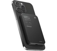 Momax Qi2 Powerbank Magnétique, 10000mah Charge Rapide Ultra-Fin Chargeur Externe Magnétique, 15w Charge Sans Fil Pour Iphone Magsafe & Android, Portable Léger, Noir[Z1126]