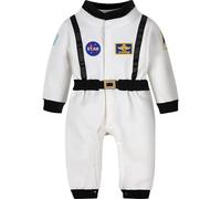 MOMBEBE COSLAND Deguisement Astronaute Enfant Costume Carnaval Venise Halloween, Blanc, 2-3 Ans