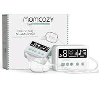 Momcozy Aspirateur nasal pour bébé, [qualité hospitalière] 70 kPa électrique pour tout-petit, ventouse de nez pour bébé avec 9 niveaux d'aspiration, nettoyeur de nez automatique avec 3 embouts en