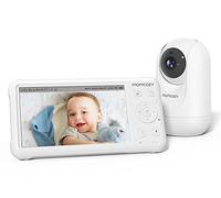 momcozy Babyphone avec caméra Écran 5 Pouces HD 1080P Moniteur bébé sans WLAN Batterie 5000 mAh Audio bidirectionnel Mode Vox IR Vision Nocturne Objectif Grand Angle Portée 960 Pieds sécurité bébé