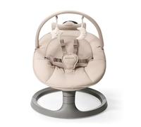 Momcozy Balancelle Bebe Electrique 2 en 1, 4 Mouvements Vitesses, Kaki | Transat Bebe, Double Bras, 2 Positions Inclinées, Berceuses, Jouet Peluche, Naissance, 30 kg, 0-6 Ans, Voyage, Cadeau
