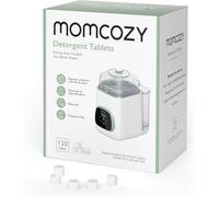 Momcozy Bloc Nettoyant pour Biberons Officiel, sans Parfum et sans Danger pour Bébé, Compatible avec Momcozy KleanPal Pro Lave-Biberon, 120 Comprimés
