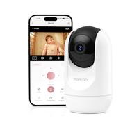 momcozy BM04 Babyphone Caméra - Utilisable individuellement via application & comme caméra supplémentaire, WiFi 1080p, audio, support mural, compatible avec écran BM04, couplage facile