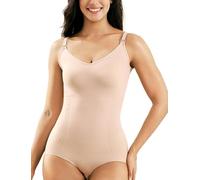 momcozy Body Gainant Femme Ventre Plat, Body Sculptant Avec Contrôle Du Ventre, Body Gainant Avec Rembourrage Intégré, Idéal Post-Partum Et Pour Un Port Quotidien