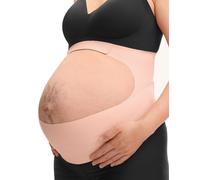 momcozy Ceinture de Grossesse, Ceinture Grossesse Femme Enceinte Ergonomique CozySupport, Ceintures de Grossesse Invisible pour le Dos, l'Abdomen et la Taille