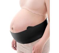 momcozy Ceinture Grossesse Femme Enceinte, Ceinture Grossesse Monobloc et Portable avec Support Dorsal Ergonest et Tissu Respirant - Ceinture de Grossesse Ajustable pour Ventre Petit, Rond ou Haut