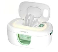 Momcozy Chauffeur de Lingettes Bébé - Design à ressort, grande capacité, chauffage rapide uniforme, 4 températures et veilleuse