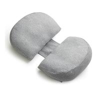 momcozy Coussin de Grossesse Portable - Coussin de positionnement latéral en Forme de W pour Le Dos, Le Ventre et Les Hanches, Coussin de Voyage réglable pour soulager la Douleur pour Les Femmes