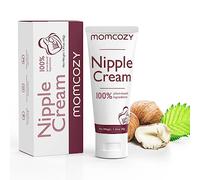 Momcozy Crème à tétons 100 % naturelle, baume à tétons végétalien sans lanoline, crème apaisante pour les mamans infirmières, craquelés, essentiels pour les mamans infirmières et pompantes,