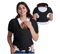 Momcozy Echarpe de Portage Bebe pour les Nouveau-nés Jusqu'à 50 lb