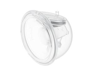 Momcozy Full Set Collector Cup Uniquement Compatible Avec Momcozy S9 Pro/S12 Pro, Accessoires de Remplacement Pour Tire-Lait D'origine S9 Pro/S12 Pro (180 ml, Avec Bride à Double étanchéité 24 mm)