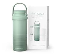 Momcozy Glaciere Lait Maternel, Pot Conservation Lait Maternel Portable 650ml, Maintien Fraîcheur 24h, 2 Bouteilles Incluses pour Stockage , Conservation Lait Maternel Facile