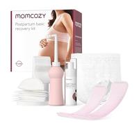 Momcozy Kit essentiel de récupération post-partum, sous-vêtements jetables auto-absorbants, coussinets d'allaitement et froids en mousse