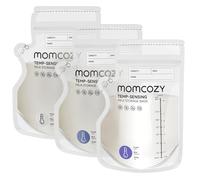 Momcozy Lot de 120 sacs de rangement pour lait maternel, avec détection de température et de décoloration, sacs de rangement autoportants pour lait maternel, 227 g, profil plat peu encombrant, pour