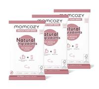 Momcozy Lot de 3 lingettes naturelles pour tire-lait pour le nettoyage des pièces de la pompe, lingettes rapides et pratiques pour les voyages